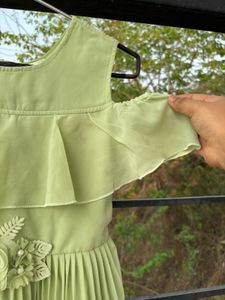 Girls Green Dress
