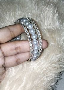 New Pearl and Rhinestone