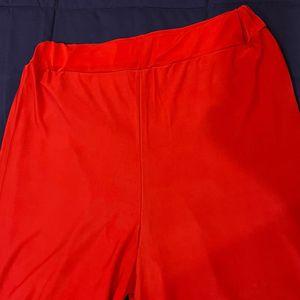 Vibrant Red Palazzo