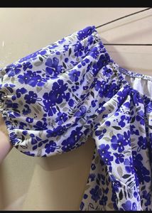 Floral Print Crop Top