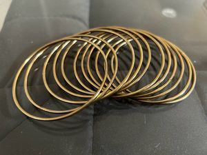 Gold Plated Bangels