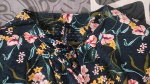 Floral Print Peplum Top🌷