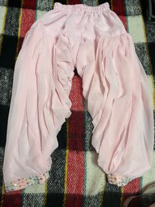 Pink Girls Salwar Kameez with Vest