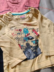Bundle of 4 Boys Long Sleeve T-Shirts