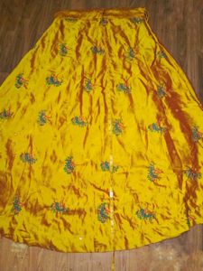 Beautiful Yellow Lehenga Choli