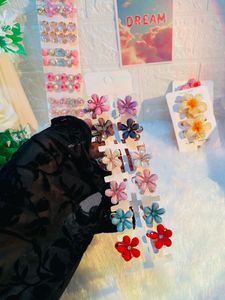 Cute Flower mini claws card