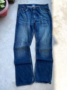 Classic Blue Wash Denim Jeans