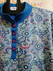 🇳🇿💫🎀Comfortable Blue Paisley Night tees