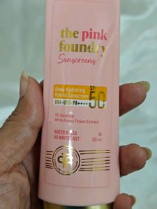 Pink Foundry Sunscreen SPF 50