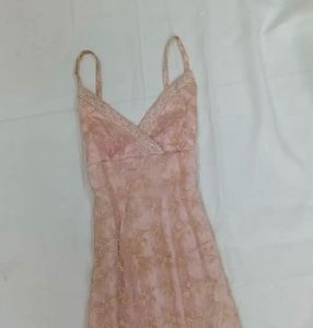 Vintage coquette Elegant Lace Slip Dress