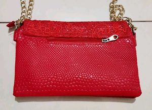LDR Red Lace Bag/Purse