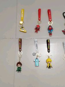 Anime Keychains set of 10