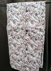 Men's Printed Button-Down Shirt