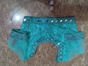 Beautiful Teal Lehenga Choli Set