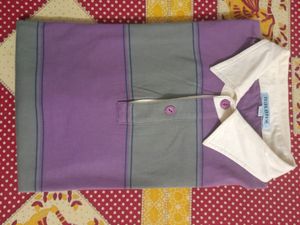 Indonesian  make BALENO cotton half  sleeved T-shirt- purple  & Grey coloured