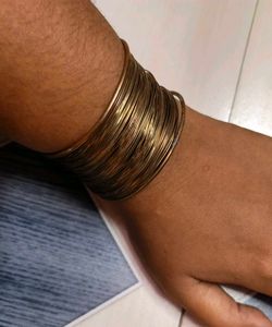 Green Velvet Bangles with Oxidized Metal and earri