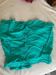 New Summery Goan Sea Green Wrap Around Skirt