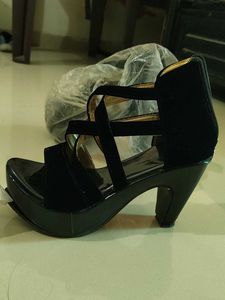 black heels