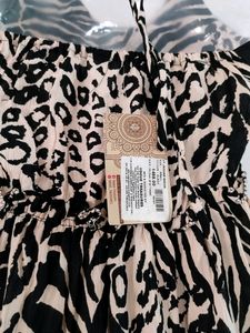 Wild One Tiered Halter Dress