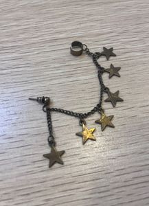 Star Dangle Ear Cuff