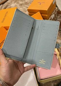 Luxury Louis Vuitton Wallet - Pink &amp; Grey