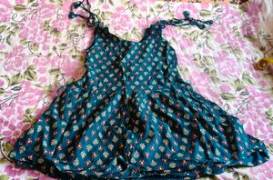 Bohemian Print Flare short kurti (Brand New)