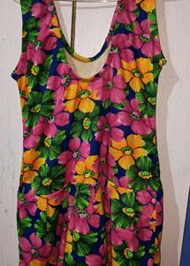 Girls Swimming Costume With Attached Underwear