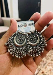 Oxidized Jwellery Necklace Pendant With Earings...