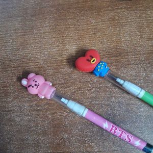 💜 | BTS &amp; BT21 Themed Pens Set