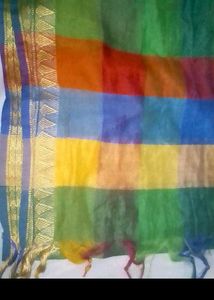Vibrant Striped duppata