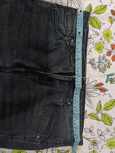 Distressed Grey Denim Jeans