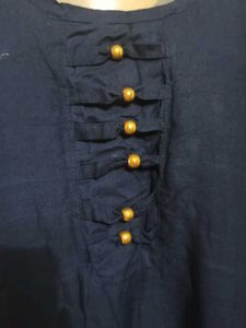 Navy Blue Tunic Top
