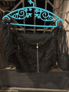Chic Black Off-Shoulder Top
