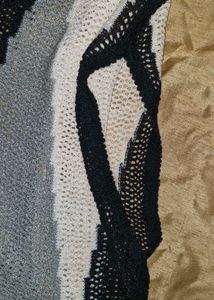 Colourblock Wool top