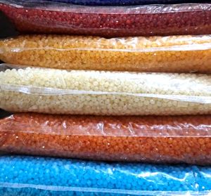 Craft Beads Assorted Colors Half kg