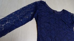 💙Stylish Blue Net Kurti