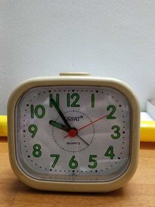Vintage Orpat Quartz Alarm Clock