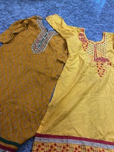 Vibrant Yellow Kurta Set