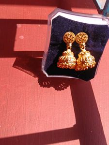 ✴️22kt Gold plated Jhumka Earrings🤩