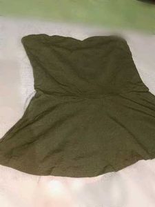 Olive Tube Top