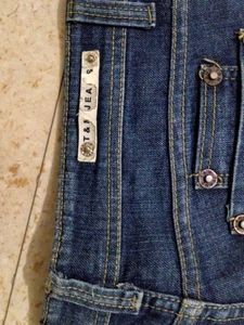 Classic Straight Leg Denim Jeans