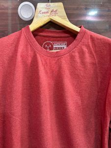 Men's Red Long Sleeve T-Shirt