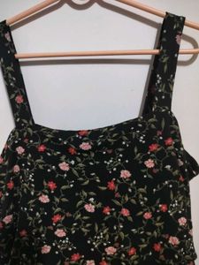 Floral Print Tiered Dress