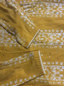 Yellow Kurta Set with Pants