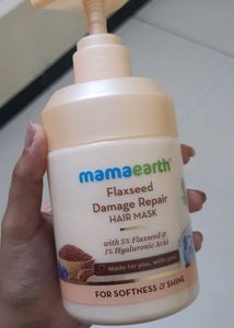 Mamaearth Flaxseed Damage Repair Hair Mask