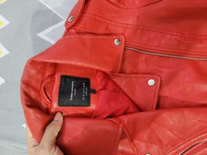 exported ZARA branded leather jacket