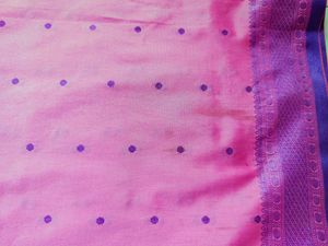 Pink &amp; Green Saree Combo with Blouses