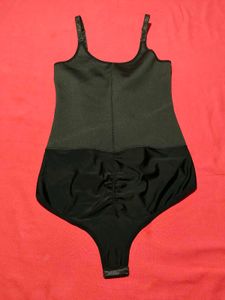 Black Corset Style Bodysuit – XL
