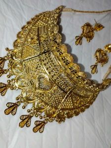 Gold Plated Necklace Set