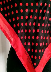Vintage BALENCIAGA Large Square Scarf
